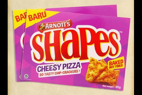 Malaysia: Pizza Flavoured Crackers
